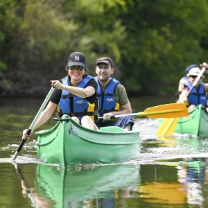 17/06/2021 -VREGILLE - HAUTE SAONE - FRANCE -  Tourisme Canoé sur la riviere l'Ognon        - Photo Laurent CHEVIET